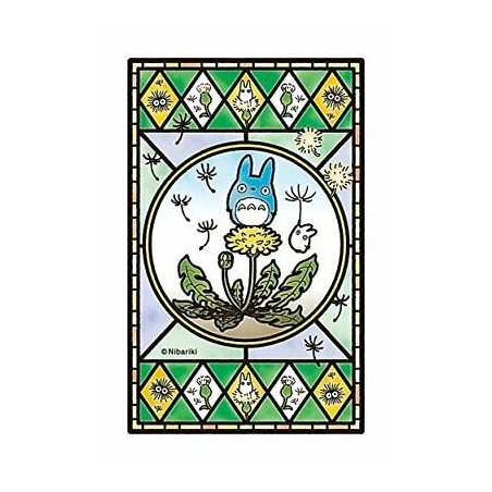 Jigsaw Puzzle - Stained glass Puzzle 126P Dandelion is blooming - My Neighbor Totoro