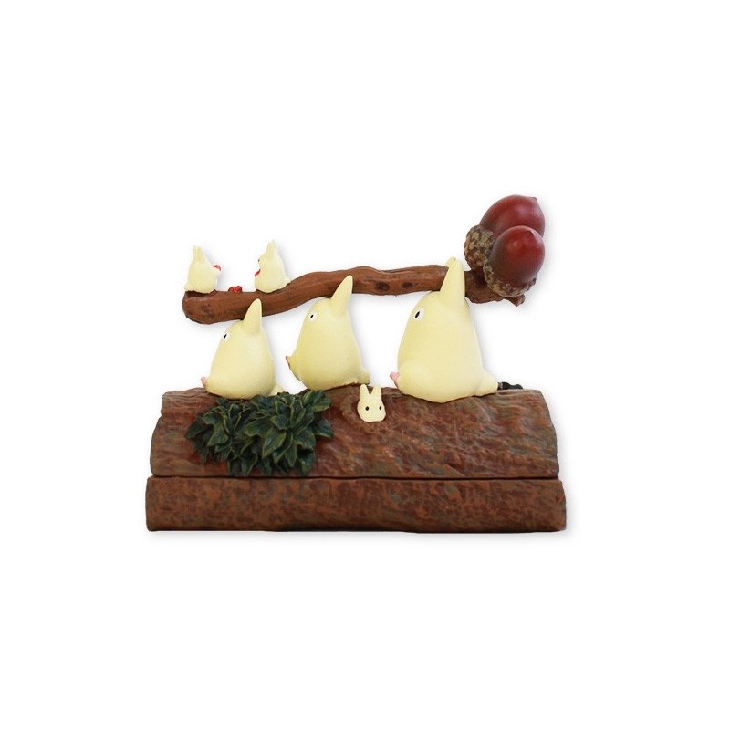 Boites à bijoux - Boîte à Rangement Totoro Blanc - Mon Voisin Totoro