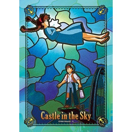 Puzzle - Puzzle Vitrail 208P Éclat Merveilleux - Le Château dans le ciel