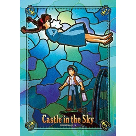 Jigsaw Puzzle - Stained glass Puzzle 208P Marvelous Blaze - Castle in the Sky