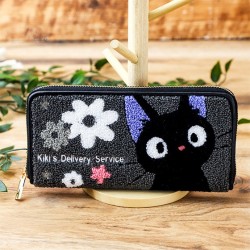 Accessoires - Portefeuille Cuir Et Tissu Kiki Fleur - Kiki la petite sorcière