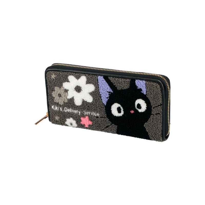 Accessoires - Portefeuille Cuir Et Tissu Kiki Fleur - Kiki la petite sorcière