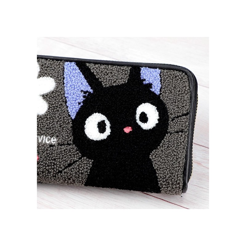 Accessoires - Portefeuille Cuir Et Tissu Kiki Fleur - Kiki la petite sorcière