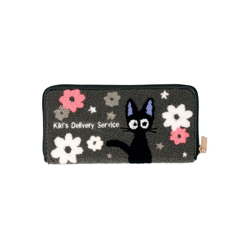 Accessoires - Portefeuille Cuir Et Tissu Kiki Fleur - Kiki la petite sorcière