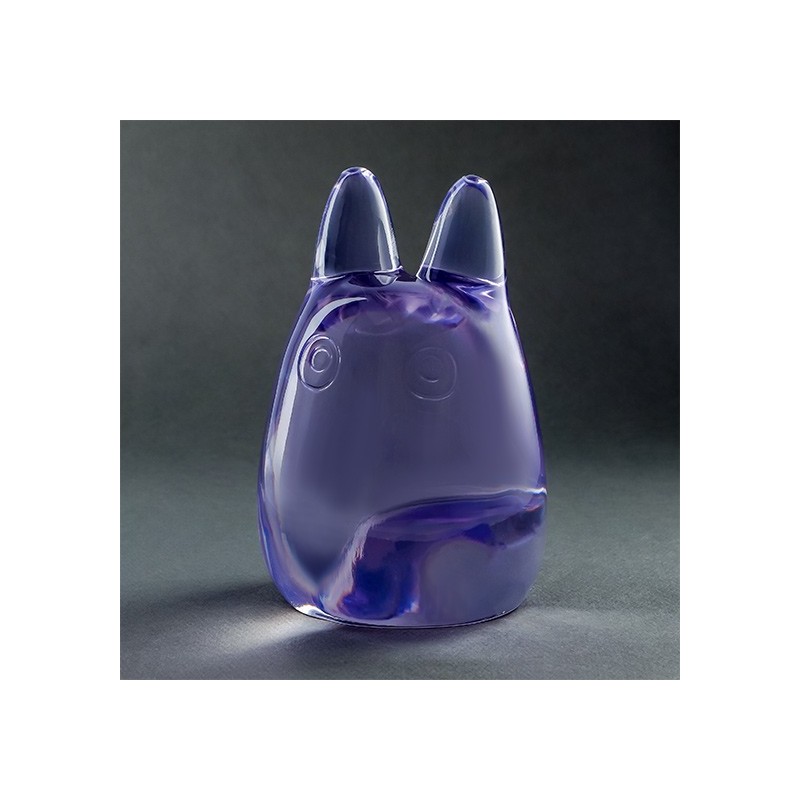 Statues - Crystal Figurine Transparent Small Totoro Purple - My Neighbor Totoro