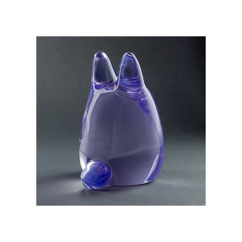 Statues - Crystal Figurine Transparent Small Totoro Purple - My Neighbor Totoro