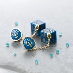 Joyería - Pendiente Joya Cristal Volucita y Monolito - Le Château da