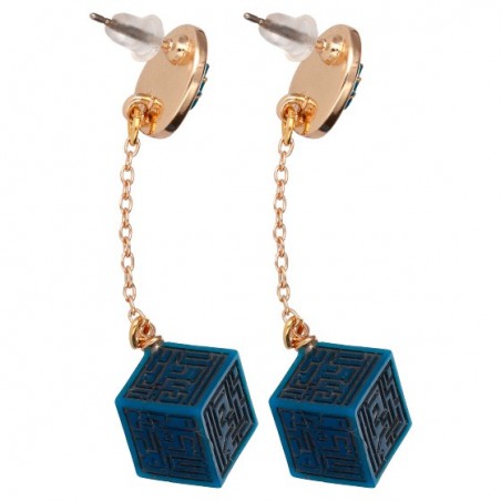 Jewellery - Pierced earrings Accessory series Volucite crystal & Keystone - Castl