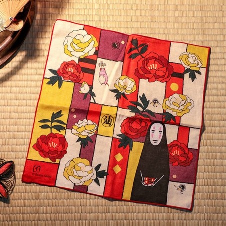 Textile - Mouchoir de Tulle Fleurs d’Unabara - Le Voyage de Chihiro
