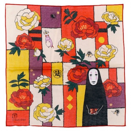 Textile - Mouchoir de Tulle Fleurs d’Unabara - Le Voyage de Chihiro