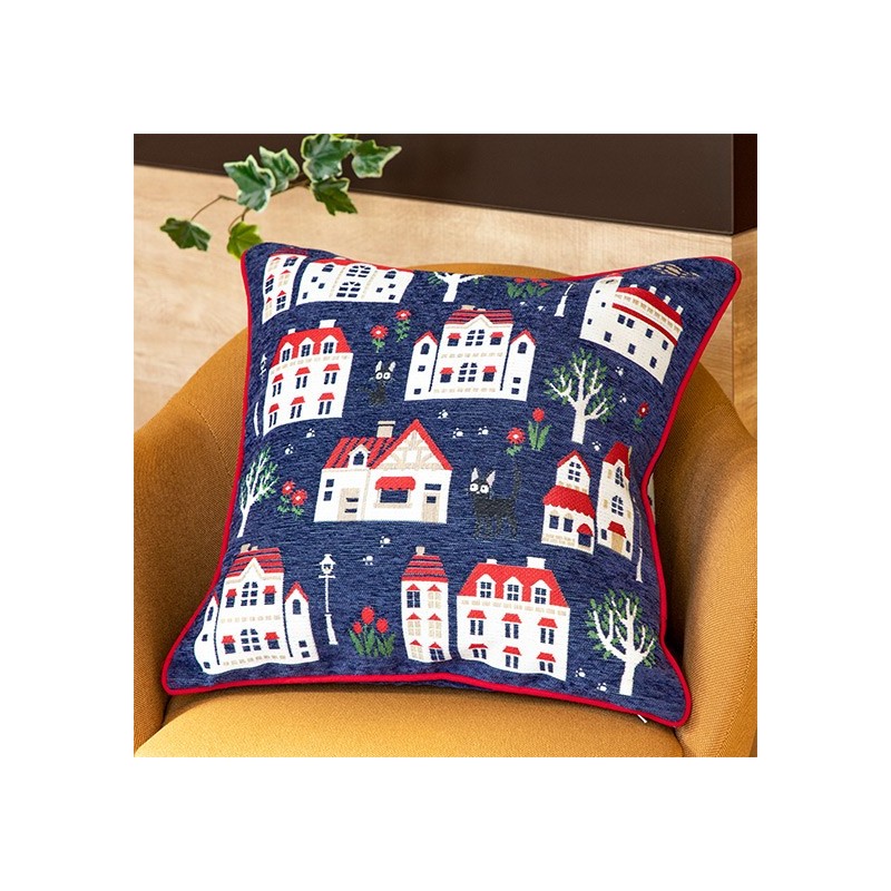 Furniture - Cushion Jiji Houses 45 x 45 cm - Kiki’s Delivery Service