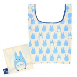 Bolsos - Bolsa plegable Silhouette Totoro Azul 40x20 cm - Mi vecino Totoro