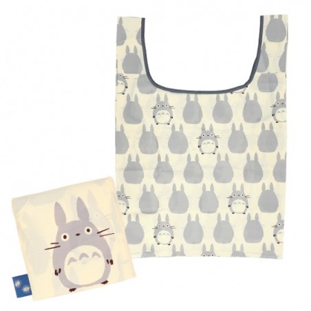 Sacs - Sac pliable Silhouette Totoro Gris 40x20 cm - Mon Voisin Totoro