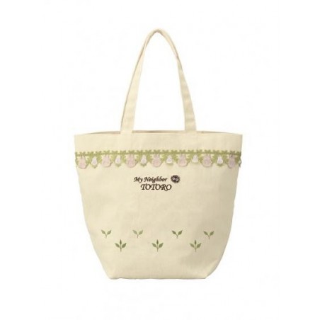 Sacs - Sac Totoro Gris et Blanc Prairie 32 x 15 cm - Mon Voisin Totoro