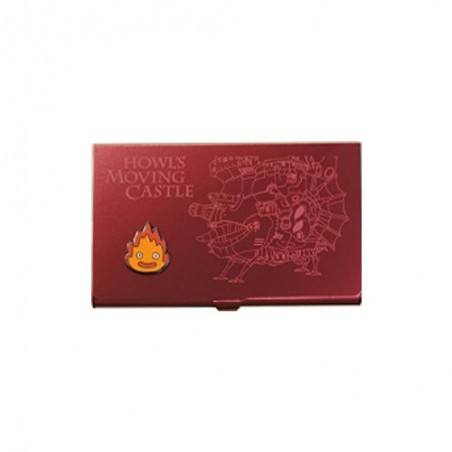 Accessories - Metal Business Card Holder Calcifer - Howl'S Moving Castle