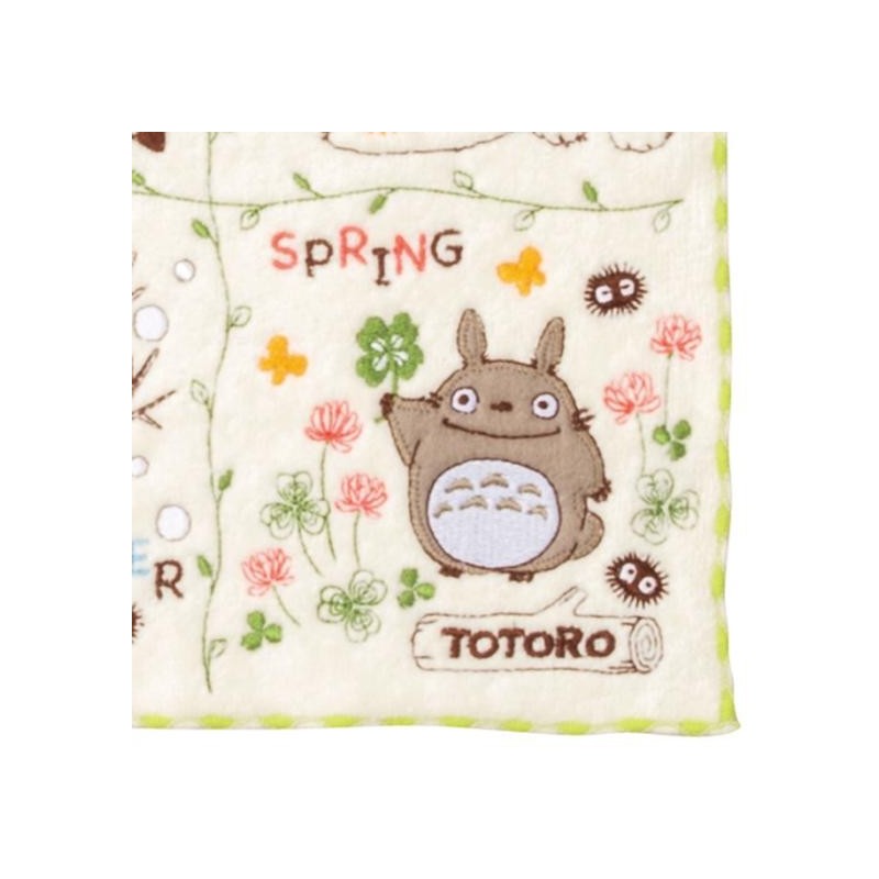 Linge de maison - Mini Serviette Couronne de Noix 25x25 cm - Mon Voisin Totoro