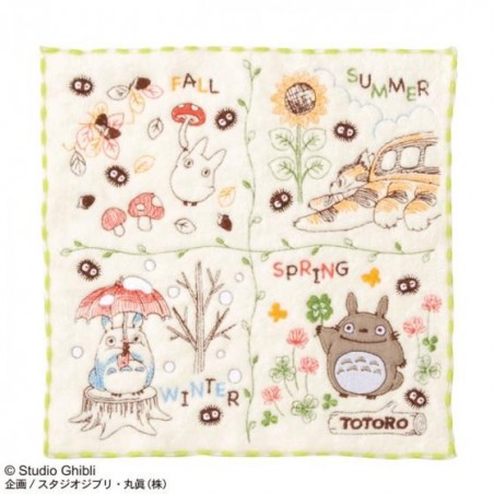 Household linen - Mini Towel Wreath of Nuts 25x25 cm - My neighbor Totoro