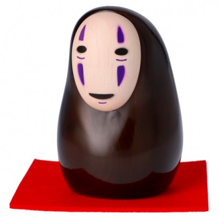 Statues - Laquered Wood No Face Statue - Spirited Away