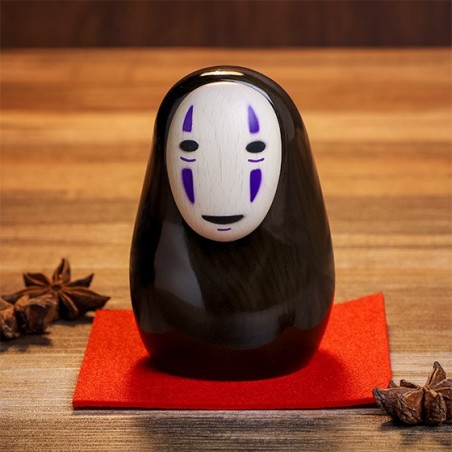 Statues - Laquered Wood No Face Statue - Spirited Away