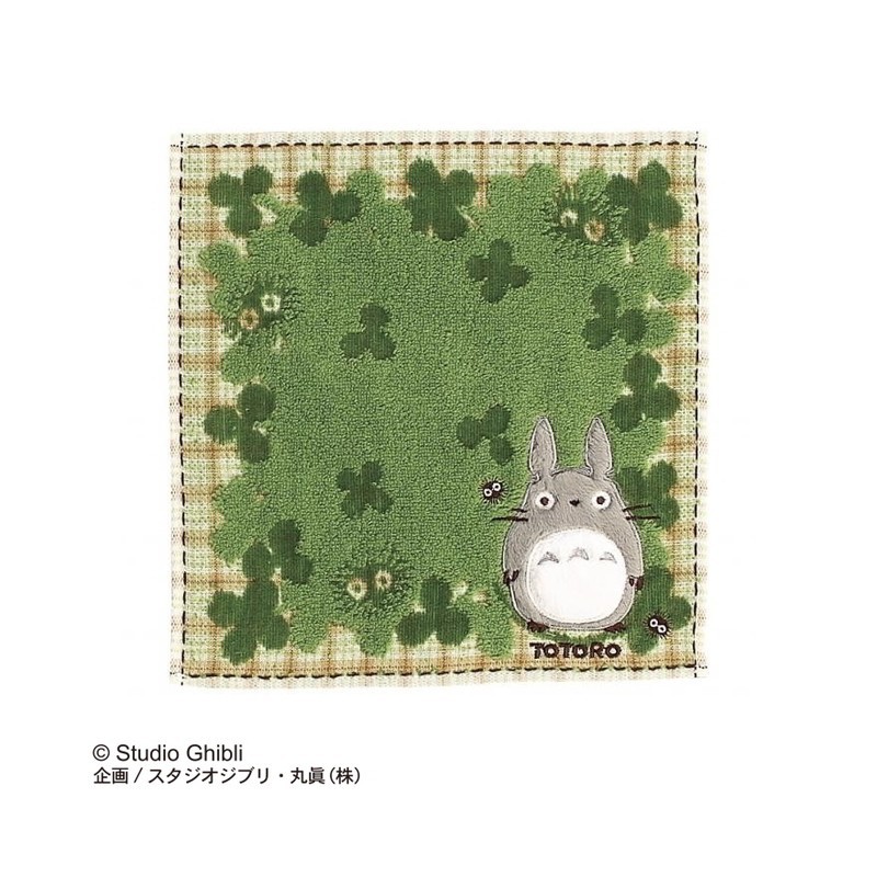 Household linen - Mini Towel Clover Field 25x25 cm - My neighbor Totoro