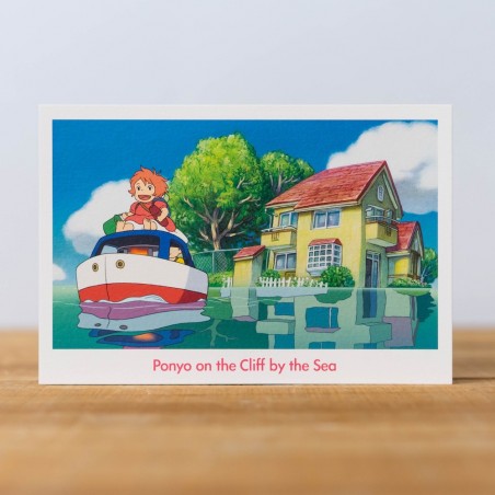 Postcards and Letter papers - Postcard Ponyo - Ponyo on the Cliff