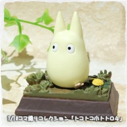 Estatuas - Colección de estatuas Stop Motion Totoro Blanco Curso Pose 4 - Mon Voisin