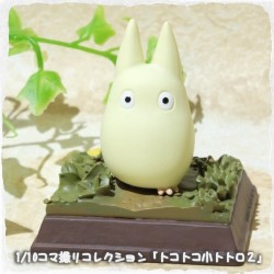 Estatuas - Colección de estatuas Stop Motion Totoro Blanco Curso Pose 2 - Mon Voisin