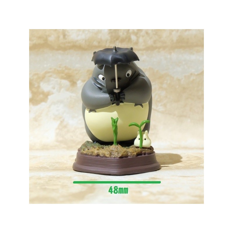 Estatuas - Colección de estatuas Stop Motion Totoro Gris Dondoko Pose 8 - Mon Voisin