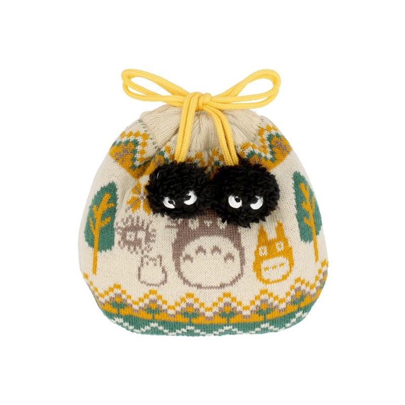 Sacs - Pochon Tricoté Cache Cache - Mon Voisin Totoro