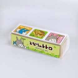 Accesorios de escritorio - Totoro Wooden Block Pads And Gatobus - Mi vecino Totoro