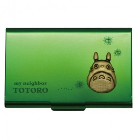 Accessories - Totoro Metal Card Case Green - My Neighbor Totoro