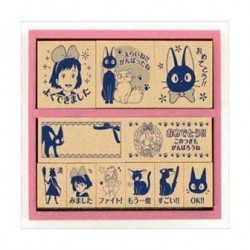 Small equipment - Kiki and Jiji Wood Stamp Blue - Kiki'S Delivery Service