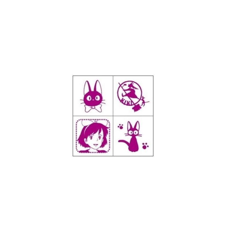 Kiki Mini Stamp Set Purple - Kiki'S Delivery Service