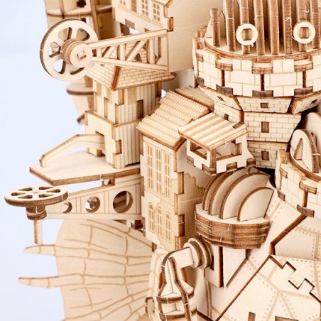 Arts and crafts - Wooden Craft Kit Kigumi Howl’s Castle - Howl's Moving Castle