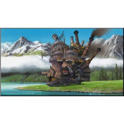 Cuadro de madera - Cuadro Ghibli 05 - El castillo ambulante