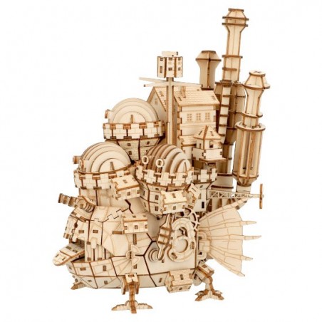 Arts and crafts - Wooden Craft Kit Kigumi Howl’s Castle - Howl's Moving Castle