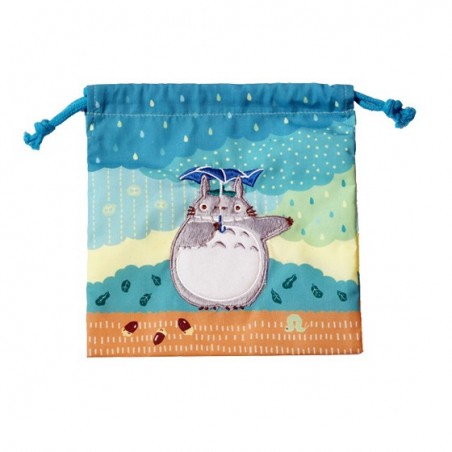 Bags - Satchel with lanyard Totoro under the rain 20 x 19 cm - My Neighbor T