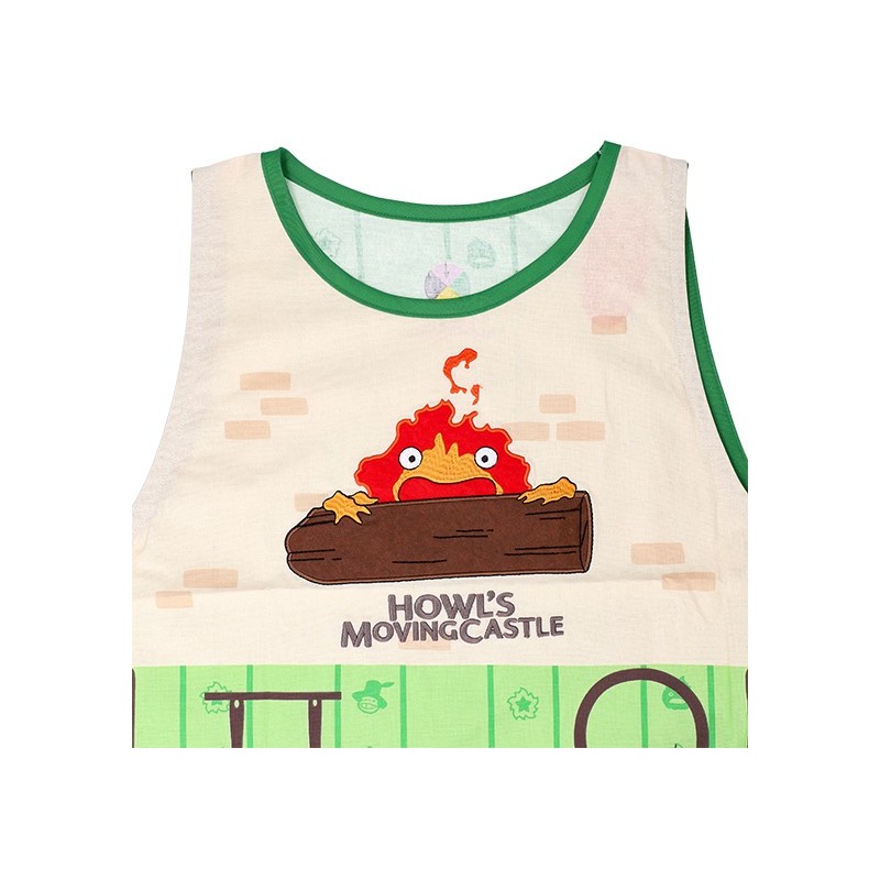 Cocina y vajilla - Delantal calcifer 84x61,5 cm - El castillo ambulante