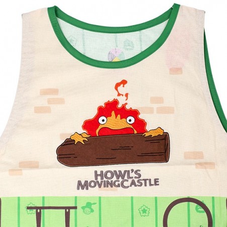 Kitchen and tableware - Calcifer Apron 84 x 61,5 cm - Howl’s Moving Castle