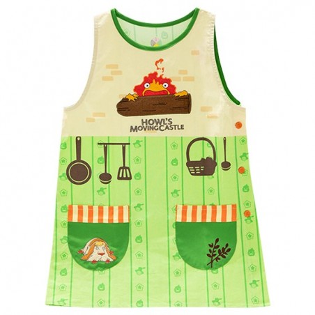 Kitchen and tableware - Calcifer Apron 84 x 61,5 cm - Howl’s Moving Castle