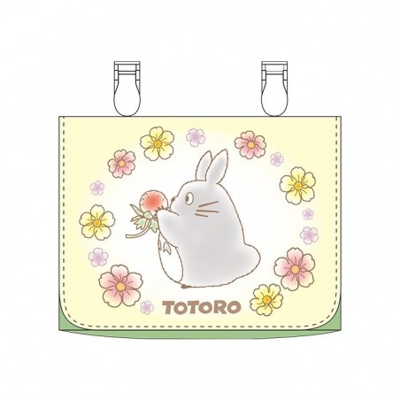 Accessoires - Pochette Totoro Fleurs 11x14,5x3 cm - Mon Voisin Totoro