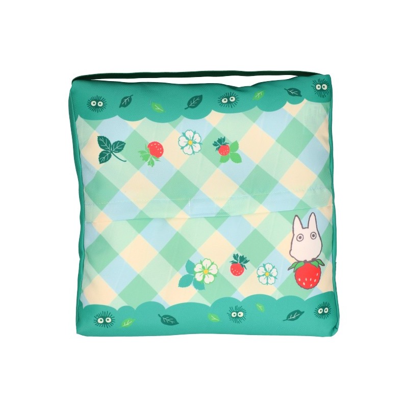 Furniture - Totoro with strawberries cushion 30 x 30 cm - My Neighbor Totoro