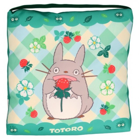 Furniture - Totoro with strawberries cushion 30 x 30 cm - My Neighbor Totoro