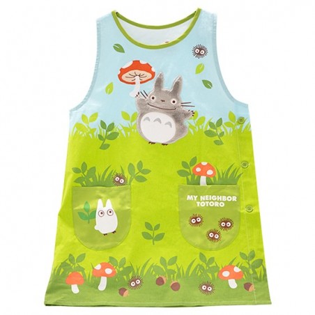 Kitchen and tableware - Totoro with mushrooms Apron 84 x 61,5 cm - My Neighbor Totoro