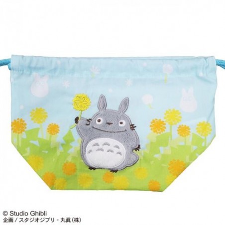 Sacs - Sacoche à Gousset Totoro Fleurs 17 x 26 cm - Mon Voisin Totoro