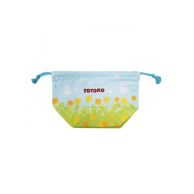 Bags - Satchel with ring Totoro flowers 17 x 26 cm - My Neighbor Totoro