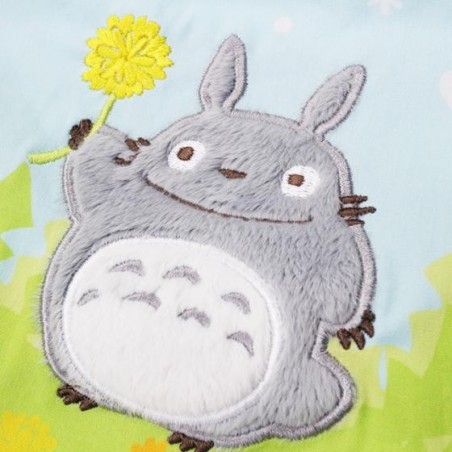 Sacs - Sacoche à Gousset Totoro Fleurs 17 x 26 cm - Mon Voisin Totoro