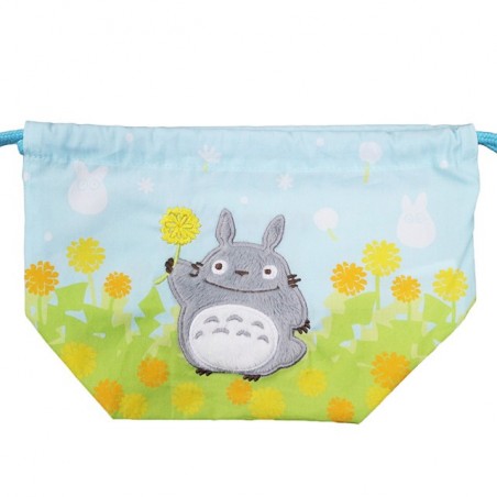Sacs - Sacoche à Gousset Totoro Fleurs 17 x 26 cm - Mon Voisin Totoro