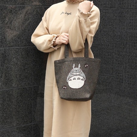 Bags - Embroidered Moon Bag Totoro - My Neighbor Totoro