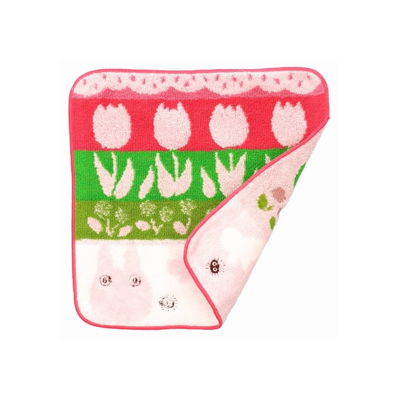 Linge de maison - Mini Serviette Petite balade - Mon Voisin Totoro 23 × 23 cm
